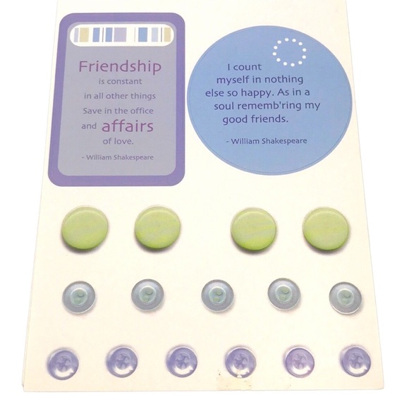 Scrapbook Blue Raspberry Embellishments Stickers - Picture 3 of 3